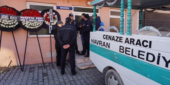 Şehit Polis Öner’in Cenazesi Havran’a Getirildi