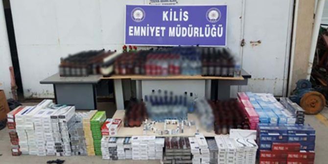 Kilis’te 545 Şişe Sahte Alkol Ele Geçirildi