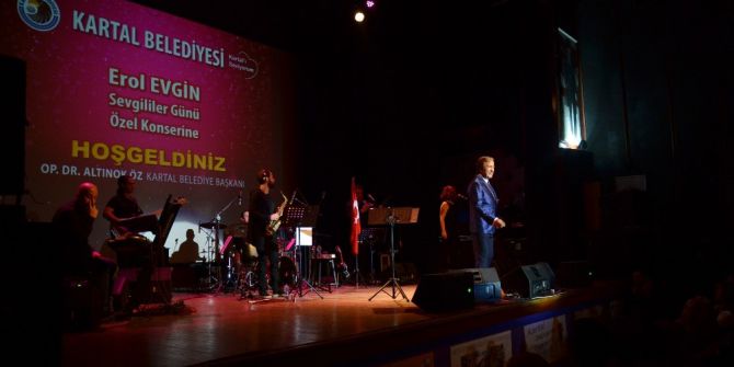 Kartal’da Erol Evgin Rüzgarı Esti