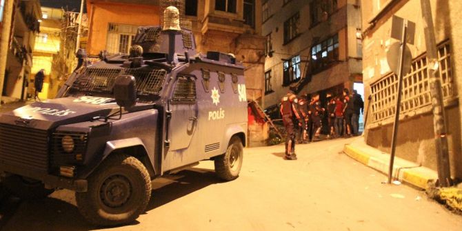 Beyoğlu’nda Korkutan Patlama