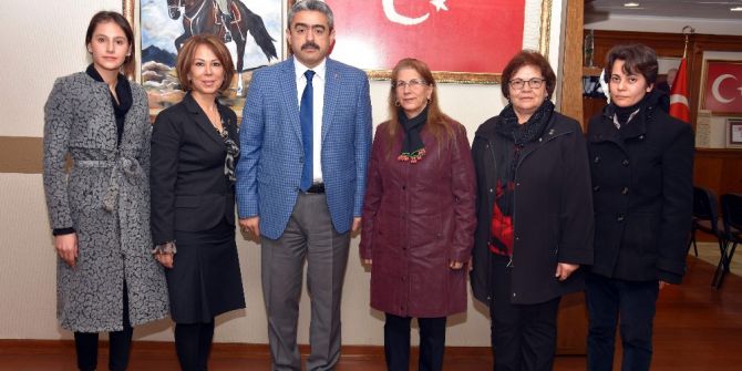 Cumhuriyet Kadınları Derneği, Haluk Alıcık’ı Ziyaret Etti