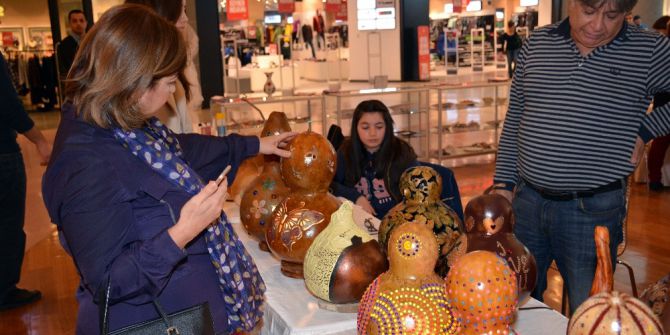 El Emeği Eserler Sergilendi