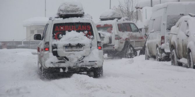 Hakkari’de Kar Esareti