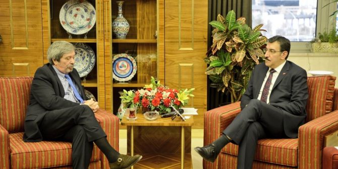 Bakan Tüfenkci, Arjantin Büyükelçisi Tettamanti’yi Kabul Etti