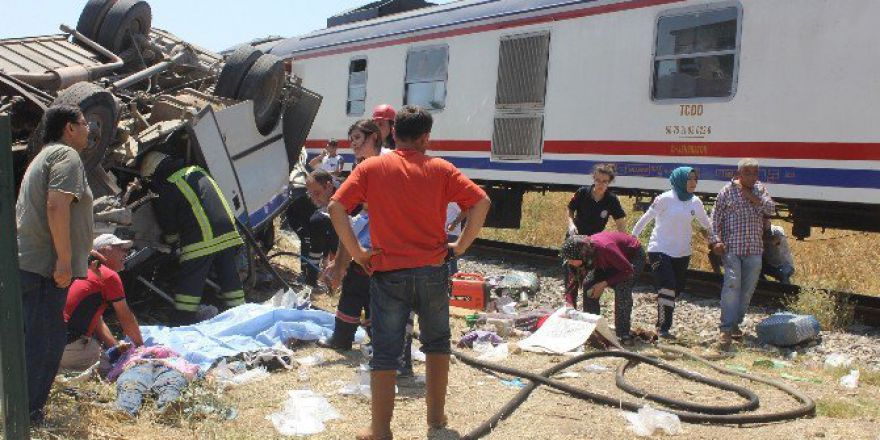 Alaşehir’deki Tren Kazası