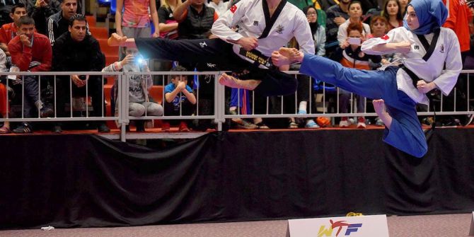 Tekvando’da Madalya Yağmuru