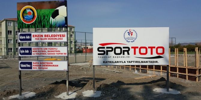 Erzin’e Spor Tesisi
