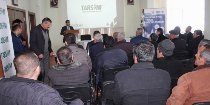 Gemerek’te Kuraklık Sigortası Semineri Düzenlendi