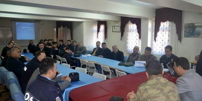 Gürün’de Öğrenci Taşıma Güvenliği Toplantısı Yapıldı