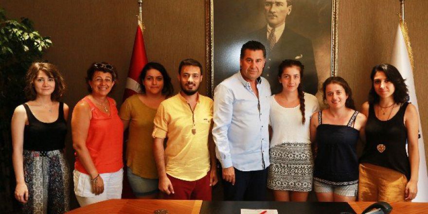 Odtü’lü Öğrencilerden Başkan Kocadon’a Ziyaret