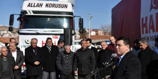 Kepez’den Halep’e 12 Tır Yardım