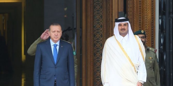 Cumhurbaşkanı Erdoğan, Katar Emiri İle Görüştü