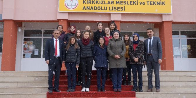 Kırkkızlar Mesleki Ve Teknik Anadolu Lisesi Öğrencileri Avrupa Yolunda