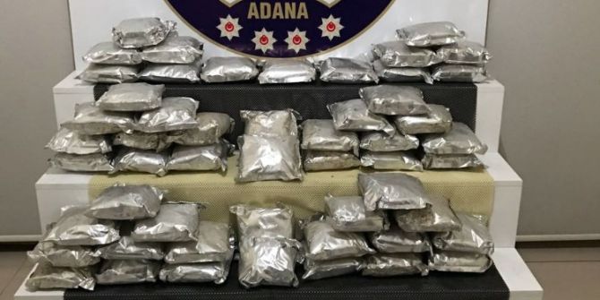 Adana’da 81 Kilo Metamfetamin Ele Geçirildi