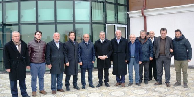 Başkanlar Akıllı Binayı Gezdi