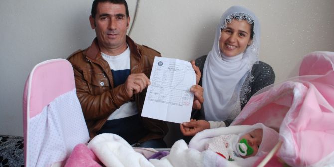 Yeni Doğan Bebeklerine ‘Evet’ İsmini Verdiler