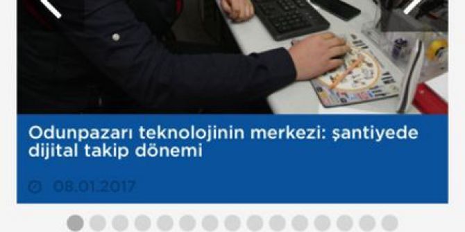 Odunpazarı Belediyesi’nde Yenilikçi Uygulamalar