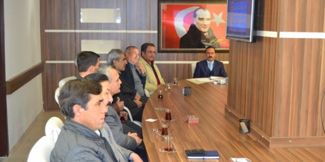 Bozyazı Sydv Toplantısı Kaymakam Taşdan Başkanlığında Yapıldı