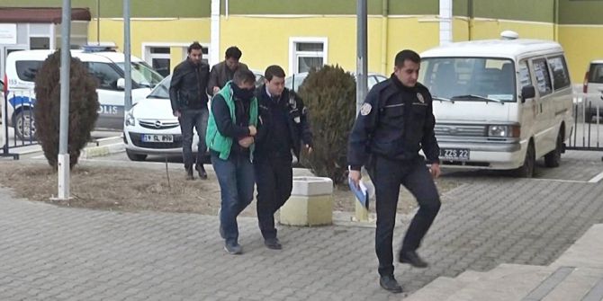 Kasa Hırsızları Adliyeye Sevk Edildi