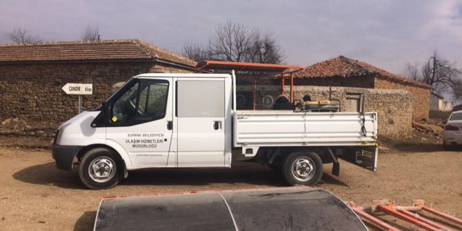 Edirne Belediyesinden İlçe Köylere Destek