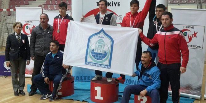 Yıldırımlı Halterciden Türkiye Şampiyonluğu