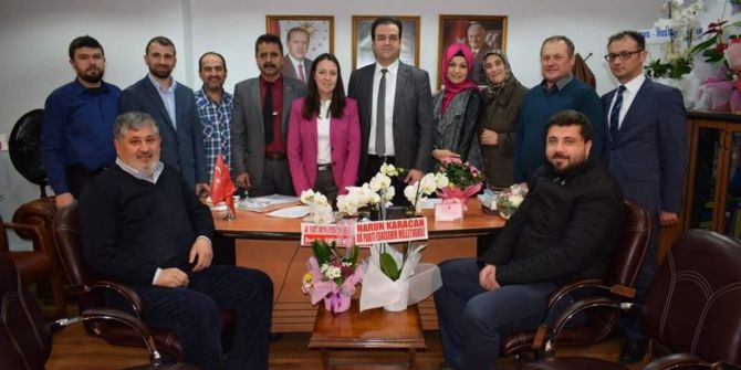 Başkan Yalçın’a Ziyaretler Sürüyor