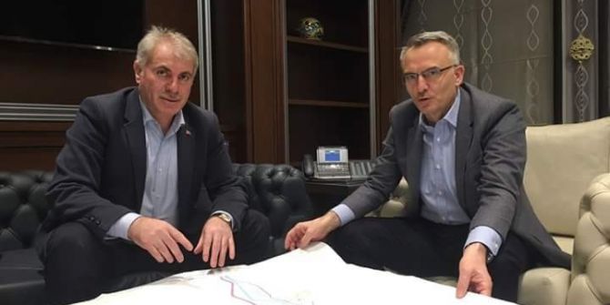 Başkan Memiş’ten Maliye Bakanı Ağbal’a Ziyaret