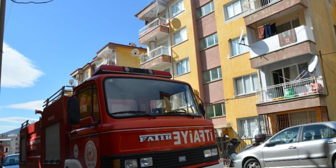 Söke’de Baca Yangını Korkuttu