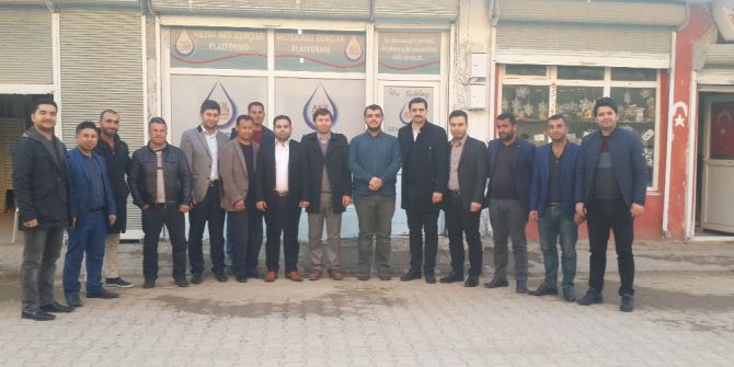 Birecik’te Akil Gençler Referandum Çalışmalarına Başladı