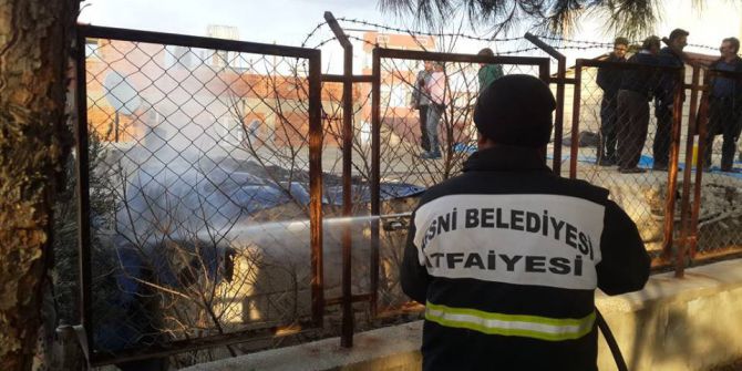 Baca Yangını Paniğe Neden Oldu