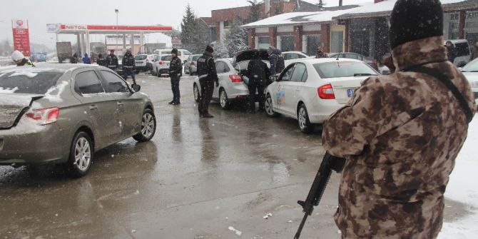 Bolu Dağı’nda Pöh Ekipleriyle Güvenlik Uygulaması Yapıldı
