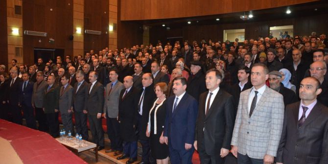 Iğdır’da ‘Yeni Anayasa Ve Cumhurbaşkanlığı Sistemi’ Konulu Konferans