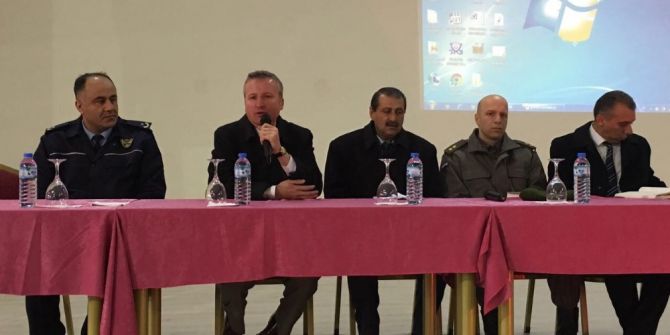 Dinar’da “Öğrenci Taşıma Güvenliği” Toplantısı Yapıldı