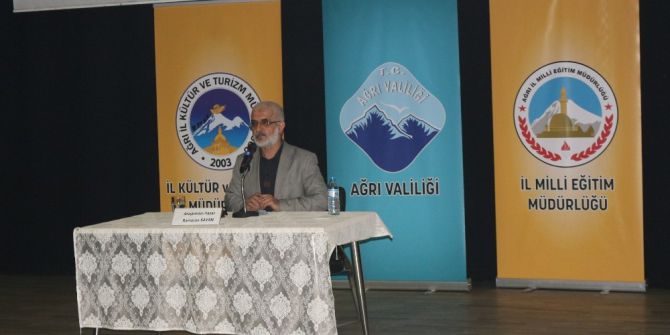 Ağrı’da ‘Her Ay Bir Konu, Bir Konuk’ Programı