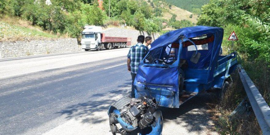 Zonguldak’ta Pat Pat Kazası: 1 Yaralı