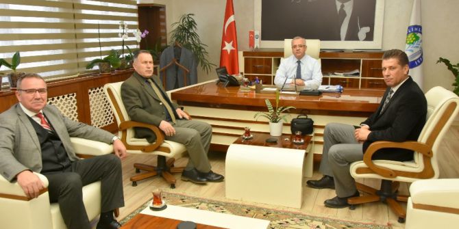 Başkan Kayda’ya Taziye Ziyareti