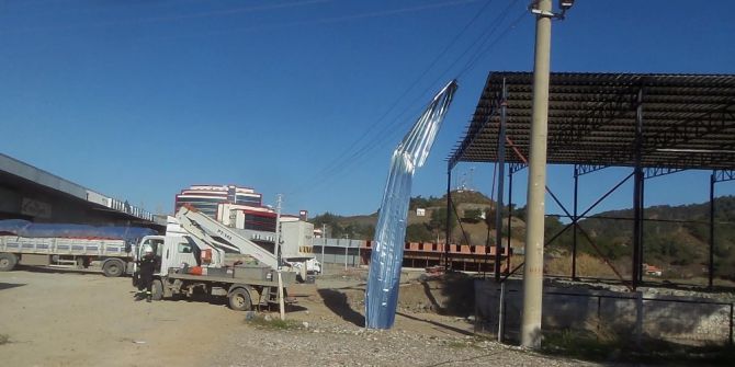 Ortaca’da Şiddetli Fırtına