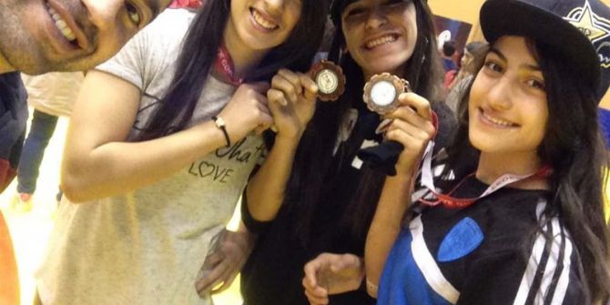 İlk Bayan Güreş Takımından Derece