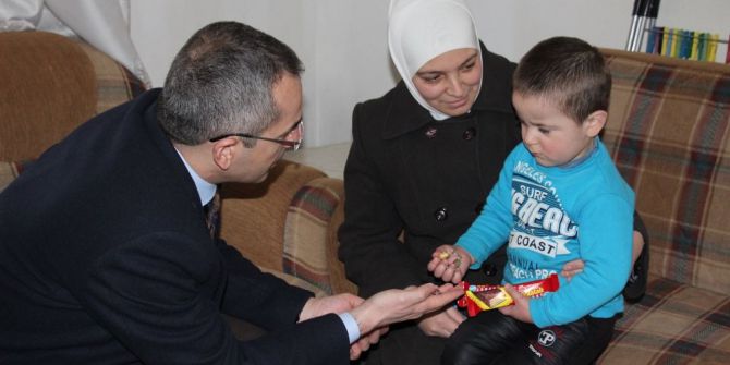 Tosya’da Suriyeli Çocuklara Aşı Yapılıyor