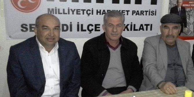 Selendi Ak Parti’den Mhp Teşkilatına Ziyaret