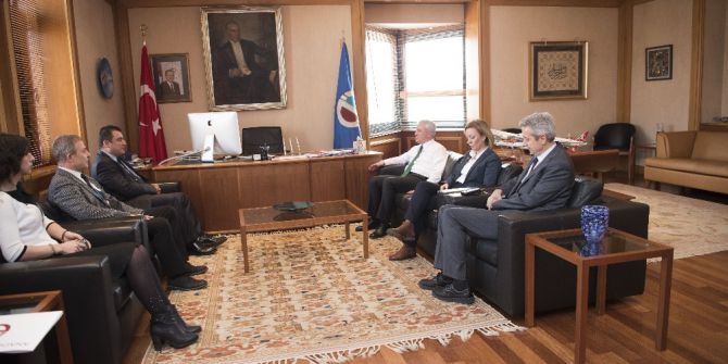 Thy’den Rektör Gündoğan’a Ziyaret