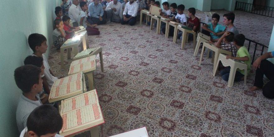 Samsat’ta Yaz Kur’an Kurslarına Yoğun İlgi Gösteriliyor