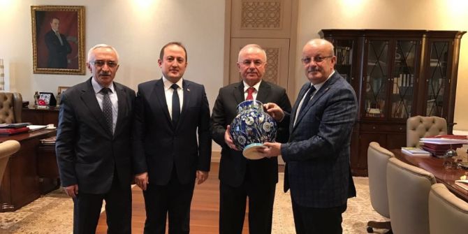 Kaymakam Ve Başkandan Külliye Ziyareti