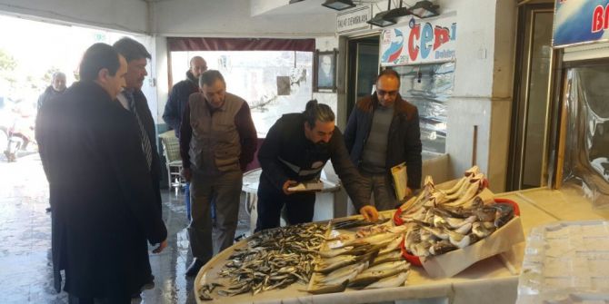 Burhaniye’ De Balıkçılara Denetim