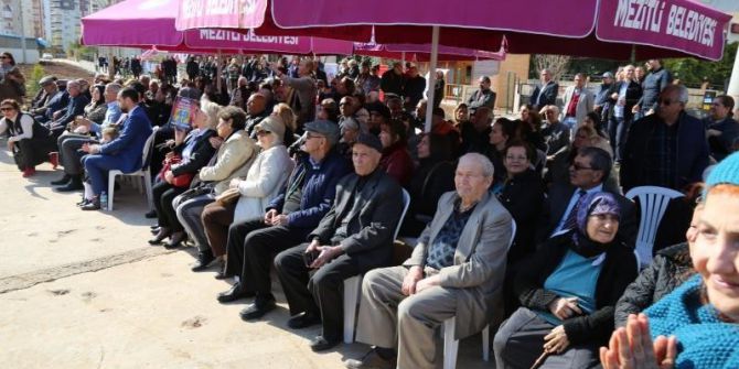Mezitli’de Gülbahar Özmen Aktif Yaşlanan Evi Açıldı