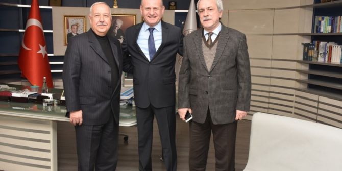 Başkan Keleş’e Zonguldak Belediye Başkanı Akdemir’den Ziyaret