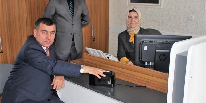 Beyşehir Kaymakamı Şahiner, Nüfus Müdürlüğünde İncelemede Bulundu