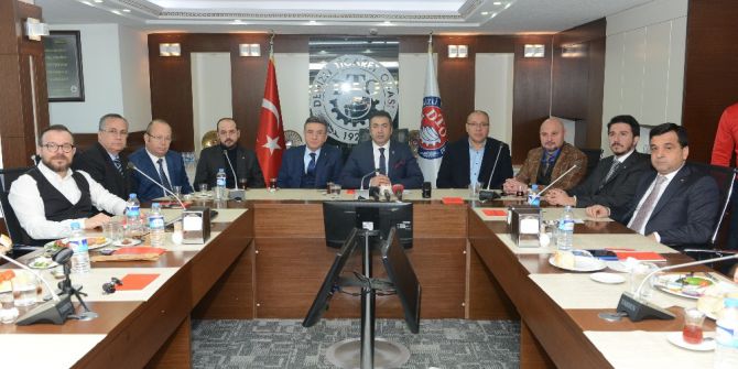 Dto Başkanı Erdoğan, Denizli İstihdamı Ve İhracatın Arttırılmasını Değerlendirdi