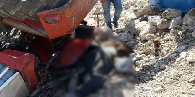 Traktör Altında Kalan Sürücü Öldü