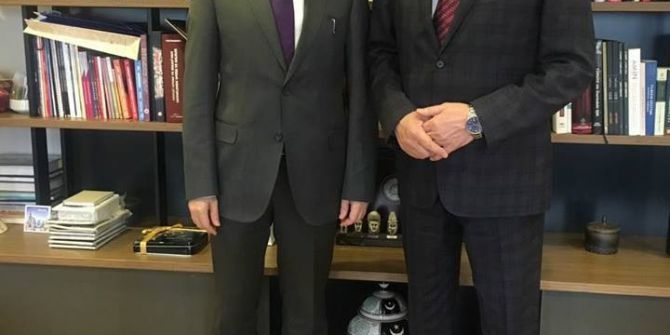 Başkan Keleş Müsteşar İle Bir Araya Geldi